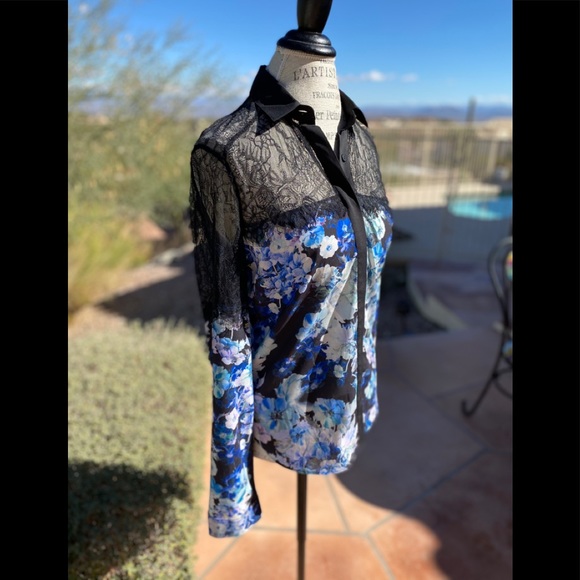 Robbi & Nikki by Robert Rodriguez Floral, Lace BTN - Picture 2 of 6